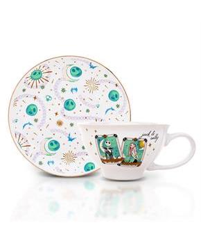 Disney The Nightmare Before Christmas Tarot Cards Ceramic Teacup and Saucer Set