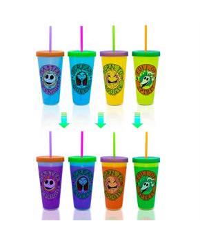 Disney The Nightmare Before Christmas Color-Changing Plastic Tumblers | Set of 4