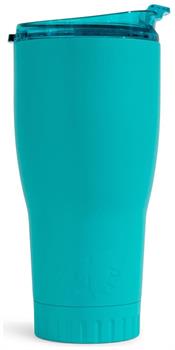 Matte Teal Stainless Steel Tumbler With Flip Lid | Holds 30 Ounces