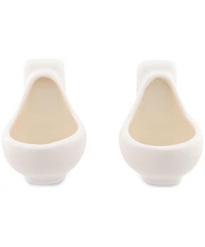 Urinal 1-Ounce Sculpted Ceramic Shot Glasses | Set of 2