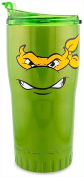 Teenage Mutant Ninja Turtles Michelangelo Stainless Steel Tumbler With Lid