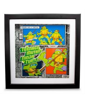 Teenage Mutant Ninja Turtles 14 x 14 Inch Shadow Box Wall Art