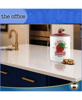 The Office Schrute Farms Est. 1812 Ceramic Cookie Jar