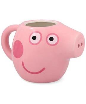 Peppa Pig Sculpted Ceramic Mug | Holds 20 Ounces