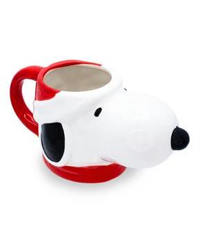 Peanuts Snoopy Christmas 3D Sculpted Ceramic Mug | Holds 20 Ounces