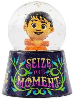 Disney Pixar Coco "Seize Your Moment" Mini Light-Up Snow Globe | 3 Inches Tall