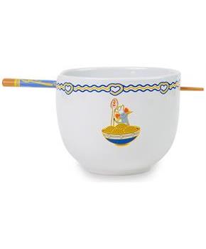 Disney Pixar Ratatouille 20-Ounce Ceramic Ramen Bowl and Chopstick Set
