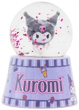 Sanrio Kuromi Mini Light-Up Snow Globe | 3 Inches Tall