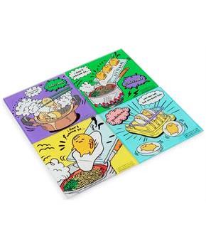 Sanrio Gudetama Glass Coasters | Set of 4