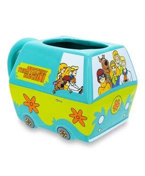 Scooby Doo Mystery Machine Sculpted Ceramic Mug | Holds 20 Ounces