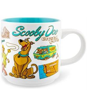 Scooby-Doo and the Gang "Crystal Cove" Ceramic Mug | Holds 13 Ounce