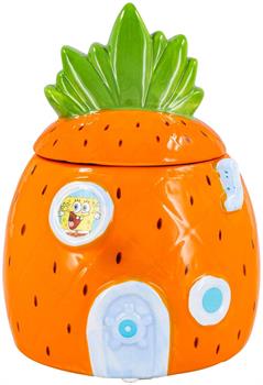 Nickelodeon SpongeBob SquarePants Pineapple House Sculpted Ceramic Snack Jar