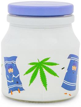 South Park Towelie Glass Storage Jar With Lid | Holds 5 Ounces