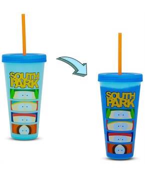 South Park Characters Color-Changing Plastic Tumbler | Holds 24 Ounces