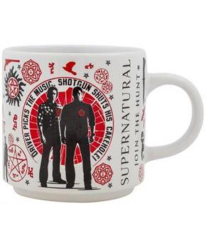 Supernatural "Join The Hunt" Single Stackable Ceramic Mug | Holds 13 Ounces