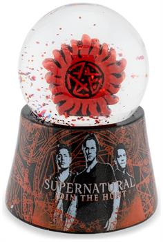 Supernatural Anti-Possession Symbol Light-Up Mini Snow Globe | 2.75 Inches Tall