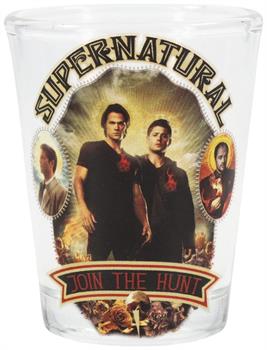 Supernatural "Join The Hunt" Mini Shot Glass | Holds 2 Ounces