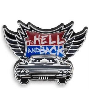 Supernatural "To Hell and Back" Enamel Pin