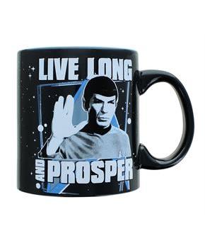 Star Trek Spock Live Long and Prosper 20oz Ceramic Mug