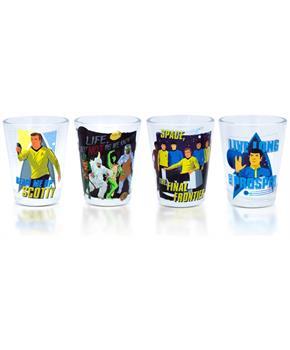 Star Trek: The Original Series 2-Ounce Mini Shot Glasses | Set of 4