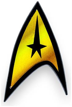 Star Trek: The Original Series Delta Starfleet Command Enamel Pin