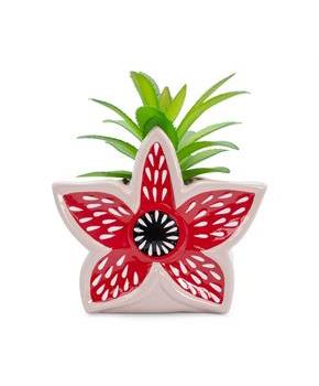 Stranger Things Demogorgon 3-Inch Ceramic Mini Planter with Artificial Succulent