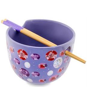 Steven Universe Crystal Gems 20-Ounce Ceramic Ramen Bowl and Chopstick Set