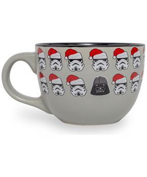 Star Wars Darth Vader Holiday Empire Ceramic Soup Mug | Holds 24 Ounces