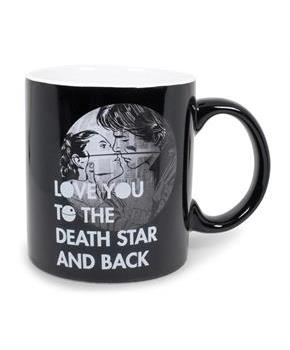 Star Wars "Love You To The Death Star And Back" Ceramic Mug | Holds 20 Ounces