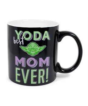 Star Wars "Yoda Best Mom Ever" Ceramic Mug | Holds 20 Ounces | Toynk Exclusive