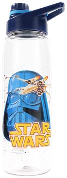 Star Wars Darth Vader Water Bottle With Screw-Top Lid | Holds 28 Ounces