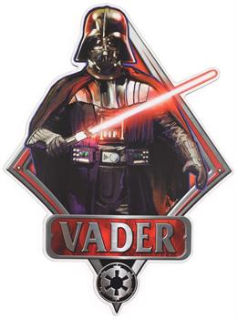 Star Wars Darth Vader Die-Cut Wooden Sign | 13 x 10 Inches