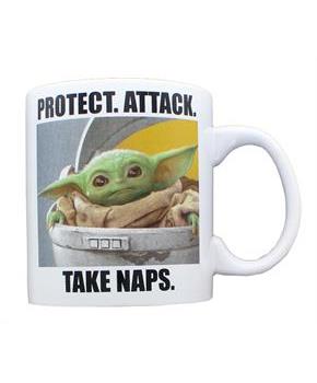 Star Wars The Mandalorian The Child Take Naps 20oz Jumbo Ceramic Mug