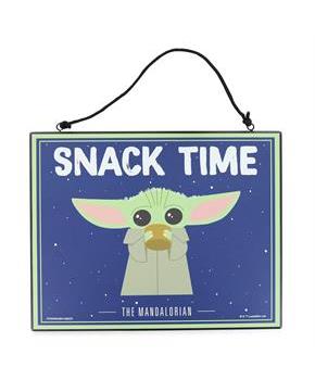 Star Wars The Mandalorian The Child 10 x 8 Inch Reversible Hanging Sign