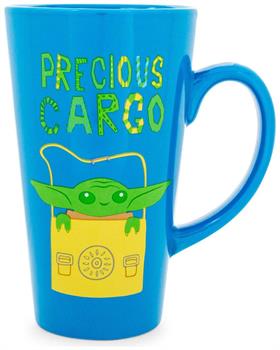 Star Wars: The Mandalorian "Precious Cargo" Ceramic Tall Latte Mug | 16 Ounces