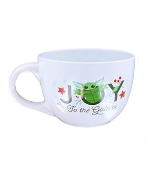 Star Wars Mandalorian Joy to the Galaxy 24 Ounce Ceramic Soup Mug