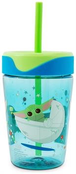 Star Wars: The Mandalorian Grogu Kids Spill-Proof Tumbler With Straw | 18 Ounces