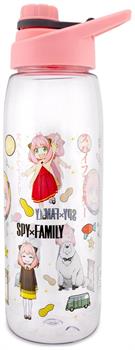 Spy x Family Anya Icons Water Bottle With Screw-Top Lid | Holds 28 Ounces