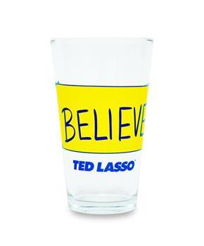 Ted Lasso "Believe" Pint Glass | Holds 16 Ounces