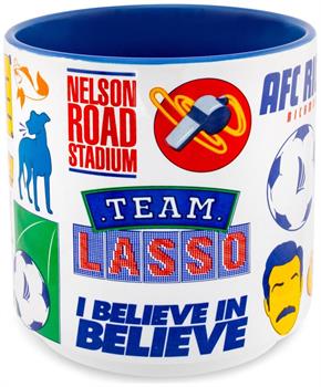 Ted Lasso Icons Ceramic Mug | Holds 13 Ounces