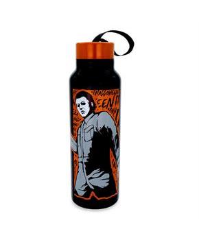 Halloween II No One Comes Home 27 Ounce Stainless Steel Water Bottle with Strap