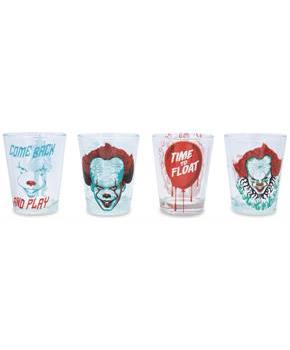 IT Pennywise 2-Ounce Mini Shot Glasses | Set of 4