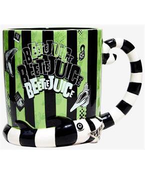 Beetlejuice 3D Sandworm Ceramic Mug With Sculpted Handle | Holds 24 Ounces
