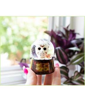 Friday The 13th Jason Mask 2.5 Inch Collectible Snow Globe