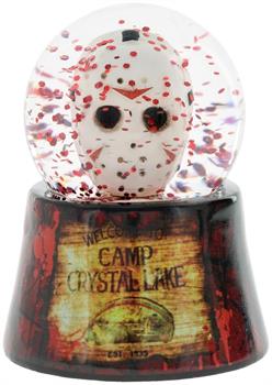 Friday The 13th "Jason Lives" 3-Inch Mini Light-Up Snow Globe