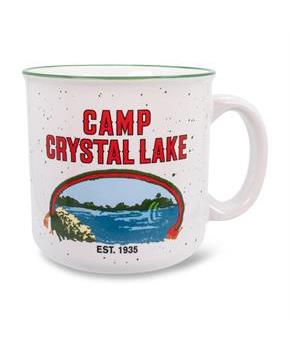 Friday the 13th Crystal Lake Ceramic Camper Mug | Holds 20 Ounces