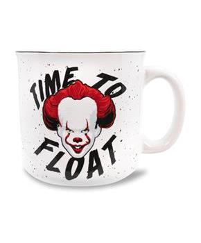 IT Pennywise "Time To Float" Ceramic Camper Mug | Holds 20 Ounces