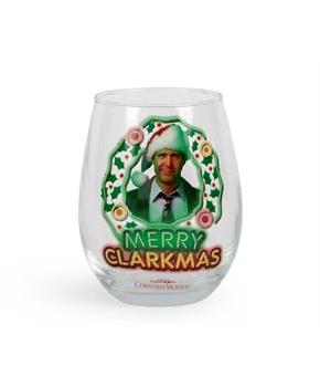 National Lampoon's Christmas Vacation Merry Clarkmas Stemless Glass | 20 Ounces