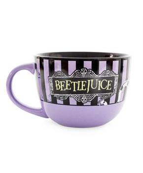 Beetlejuice Sandworm "Never Trust the Living" Ceramic Soup Mug | Holds 24 Ounces