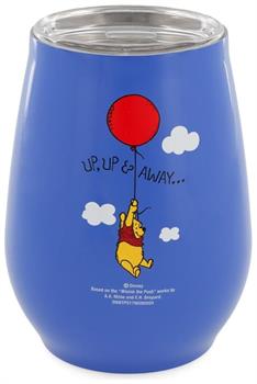 Disney Winnie the Pooh "Up, Up And Away" 10-Ounce Stainless Steel Tumbler